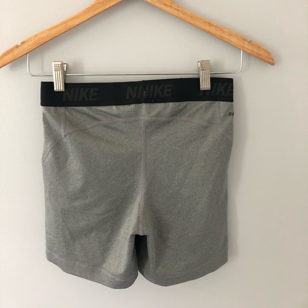 Gray Nike Pro Short - Picture 2 of 2